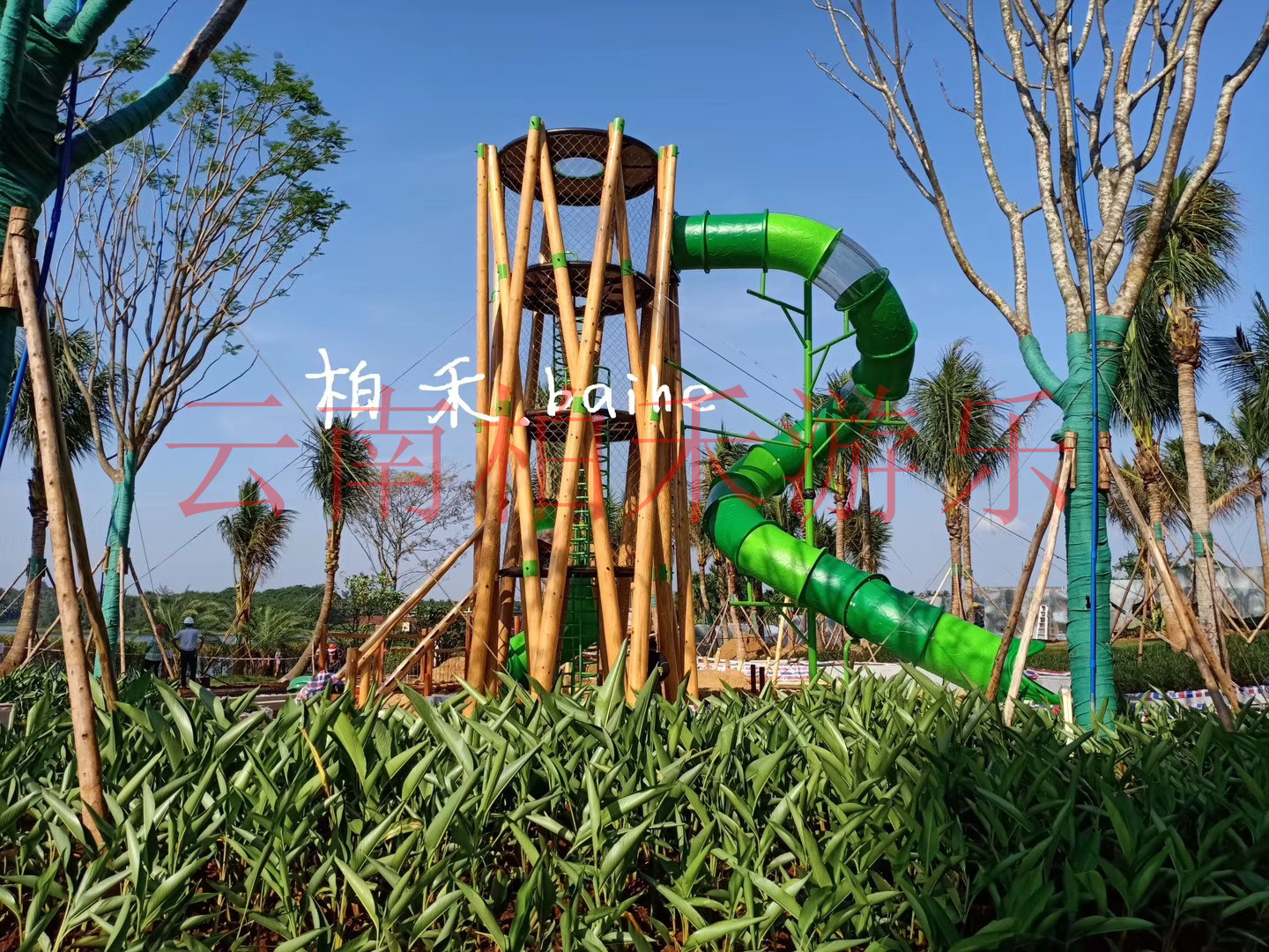 大型公园非标滑梯